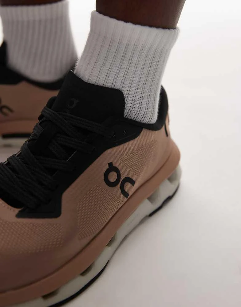 ON RUNNING ON Cloudzone all day trainers in brown 4