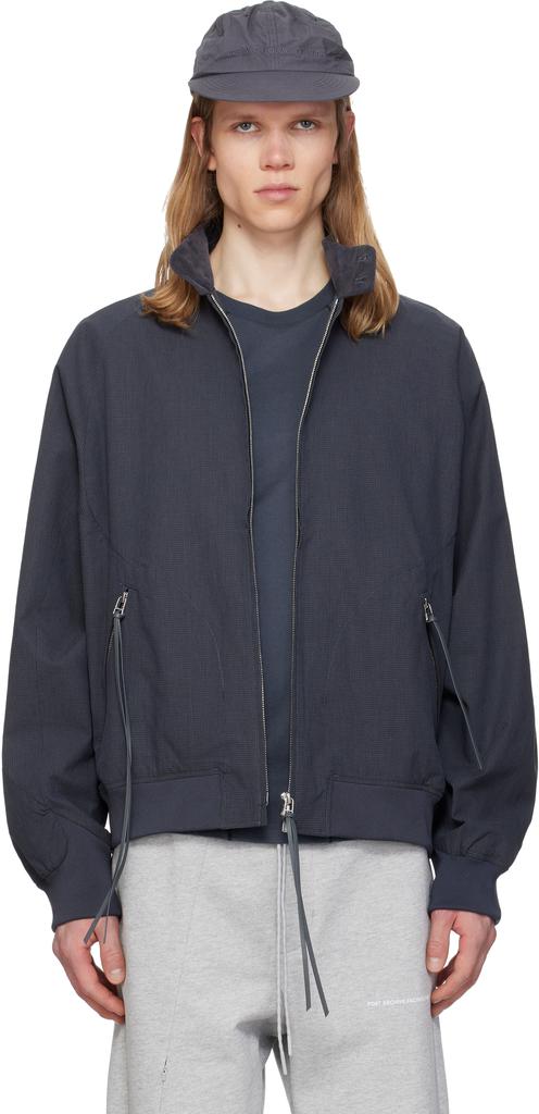 Post Archive Faction Black 6.0 Center Bomber Jacket