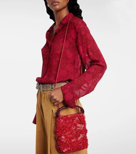 Dries Van Noten Beaded tote bag 2