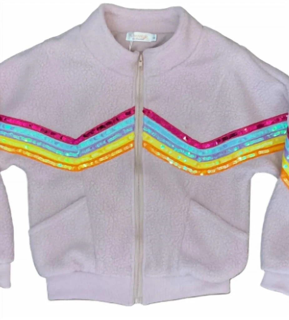 Tweenstyle Tweenstyle - Girl
s Sequin Sherpa Jacket 2