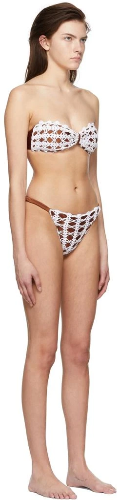 Diotima SSENSE Exclusive Tan Nylon Bikini 2