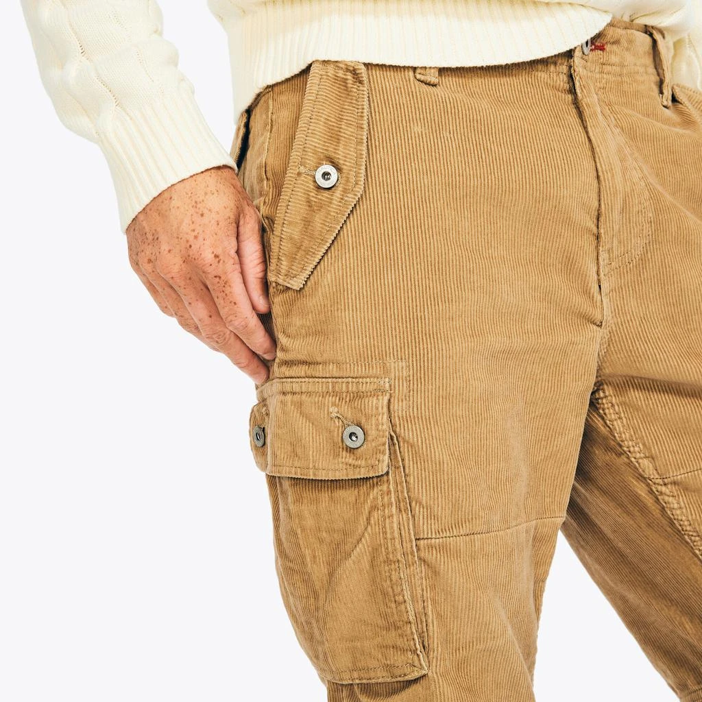 Nautica Mens Corduroy Cargo Jogger 2