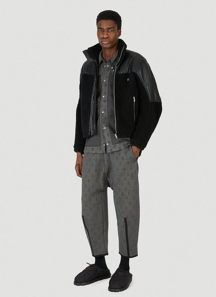 BYBORRE BYBORRE Multi Panel Design Shirt 2