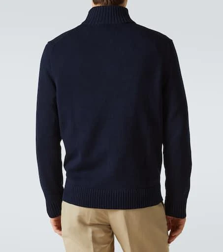 Ralph Lauren Logo cotton half-zip sweater 4
