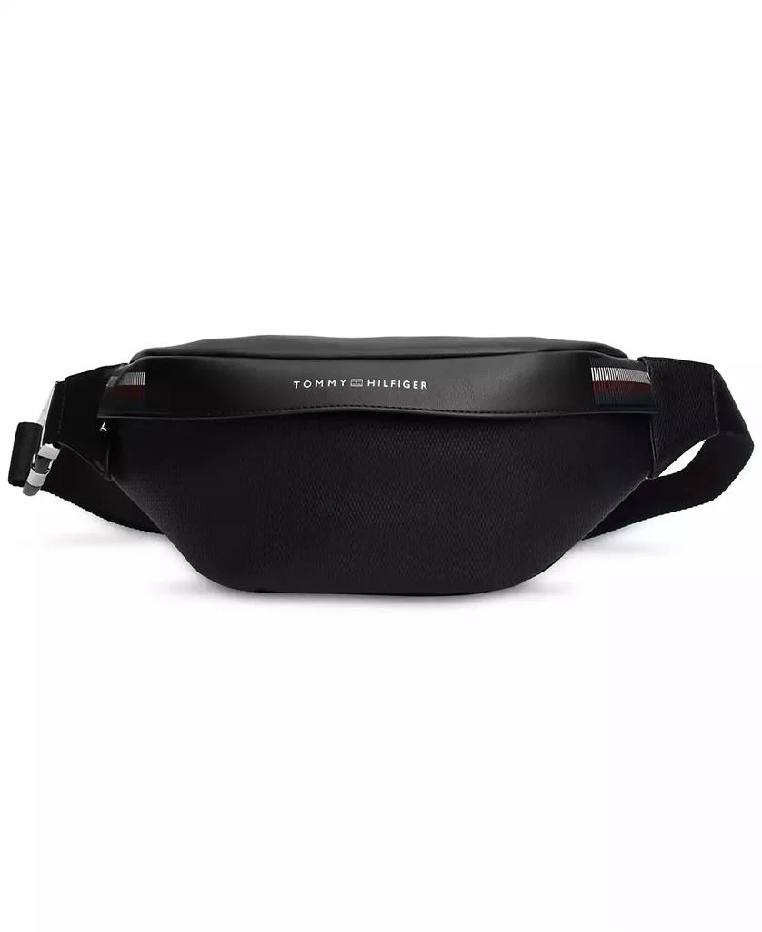 Tommy Hilfiger Men's Textured Logo Bum Bag 1