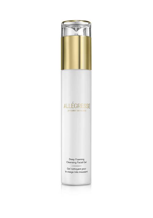 Allegresse 24 Karat Skin Care 24 Karat Skin Care Deep Foaming Cleansing Facial Gel