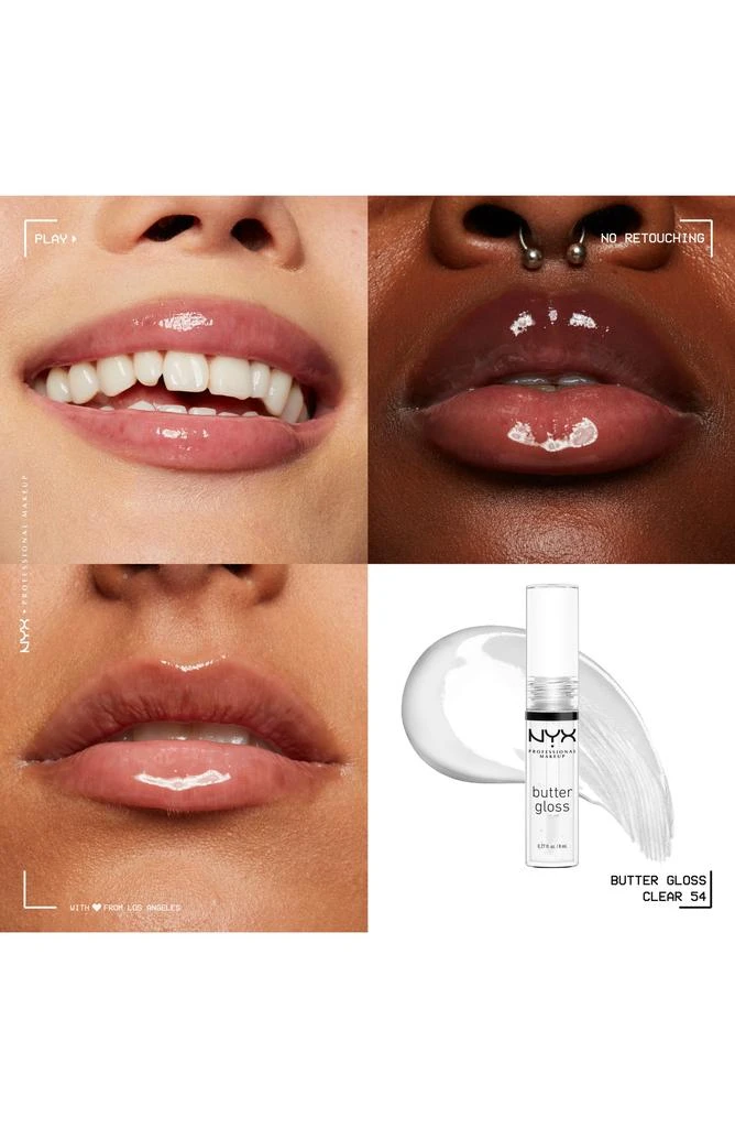 NYX Professional Makeup Butter Gloss Nonsticky Lip Gloss 5