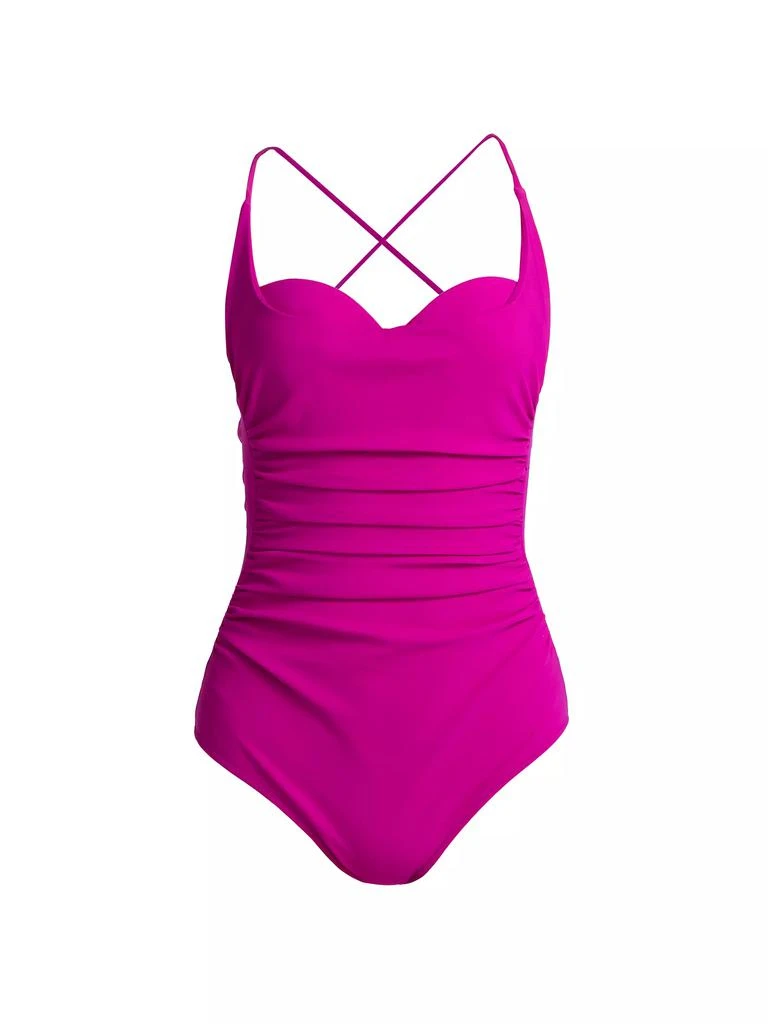 Chiara Boni Sweetheart Scoop One-Piece Swimsuit 1
