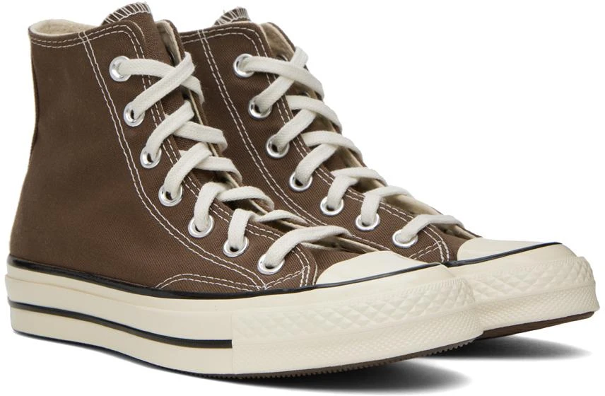 Converse Brown Chuck 70 Hi Sneakers 4