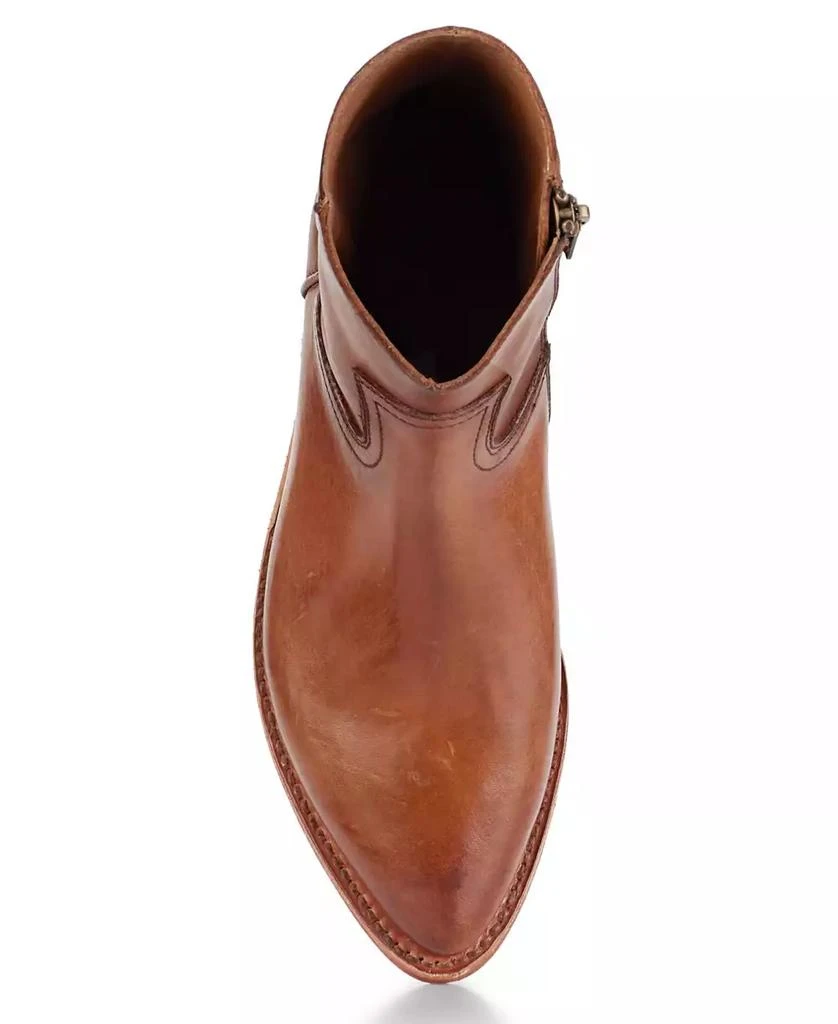 Frye Women's Billy Block Heel Leather Booties 4