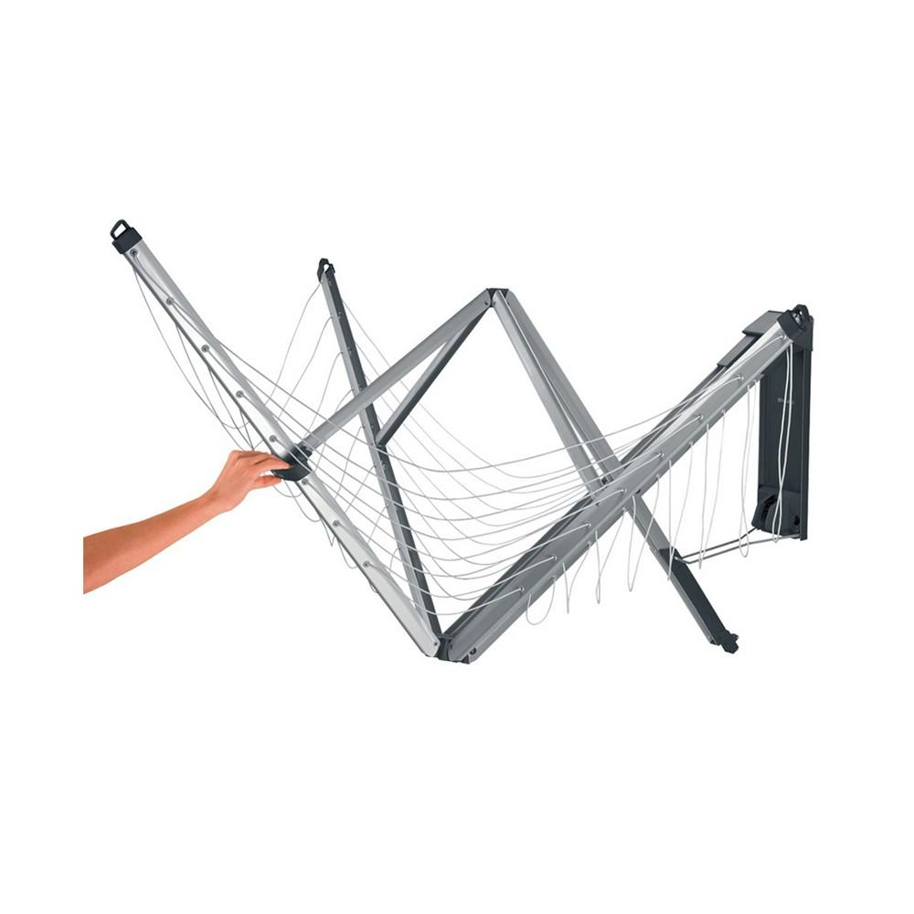 Brabantia WallFix Clothesline, 79', with Protection Cover