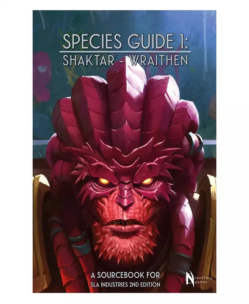 Word Forge Games Sla Industries Species Guide 1 Shaktar/Wraithen RPG Book 1