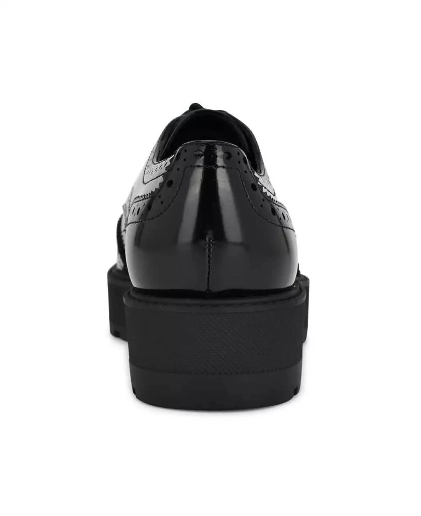 Nine West Women's Resttin Wingtip Platform Oxfords 3