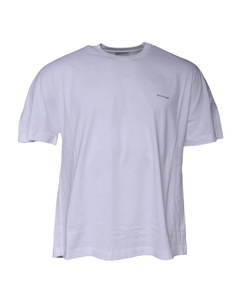 Balenciaga Logo Cotton Crew Neck Short Sleeves Men's T-shirt (Pre-Owned) 1