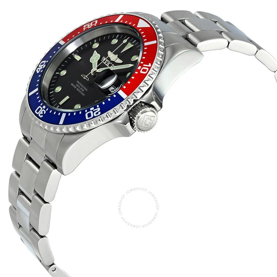 Invicta Pro Diver Quartz Black Dial Pepsi Bezel Men's Watch 23384 2