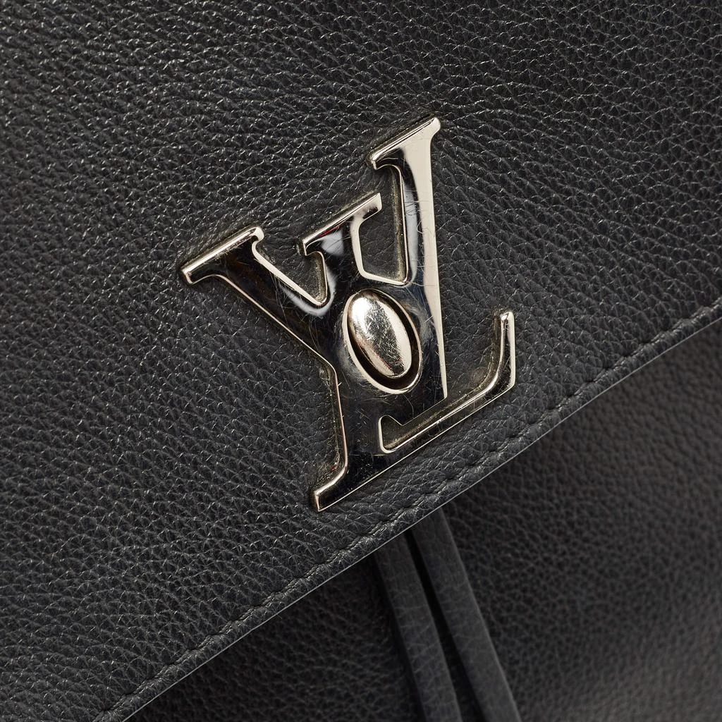 Louis Vuitton Louis Vuitton Black Leather Lockme Backpack 9