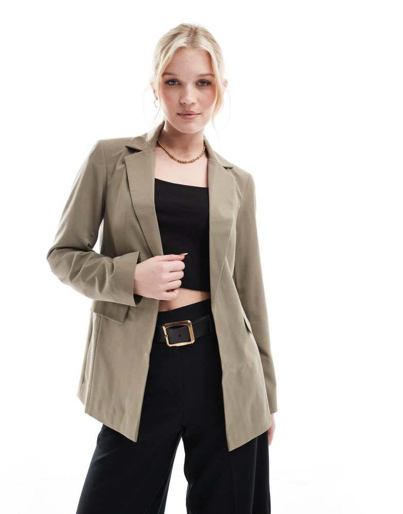 Miss Selfridge Miss Selfridge relaxed fit essential blazer