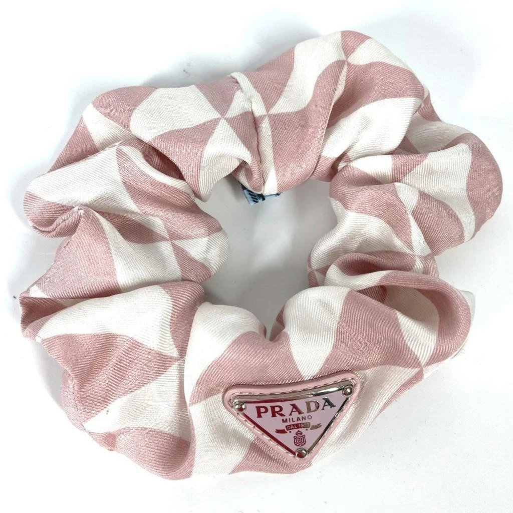 Prada pink Nylon Scrunchie (Pre-Owned)