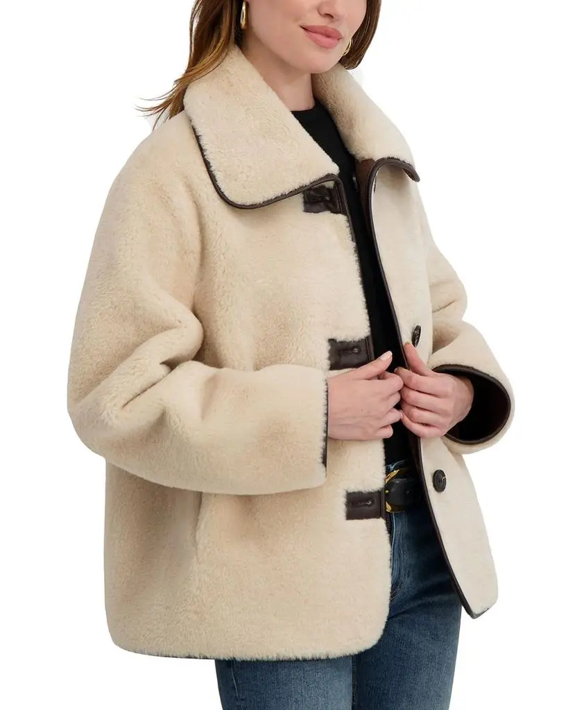 Tahari Kai Reversible Coat 4