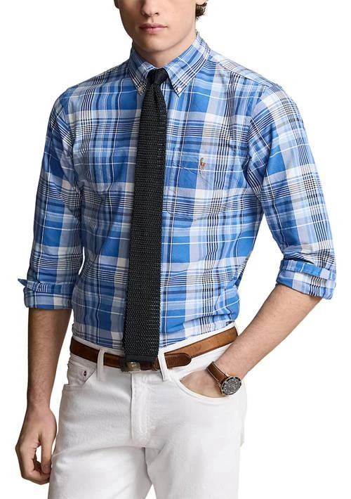 Ralph Lauren Ralph Lauren Classic Fit Plaid Oxford Shirt 1