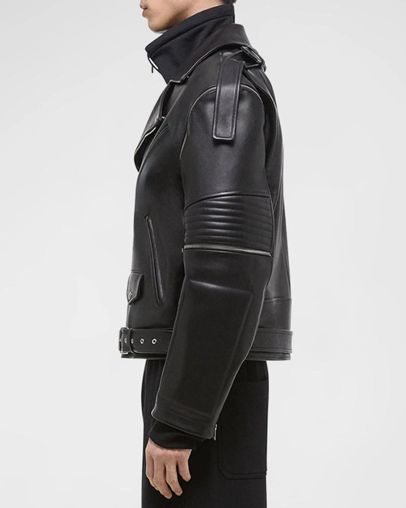 Helmut Lang Men's Astro Leather Biker Jacket 3