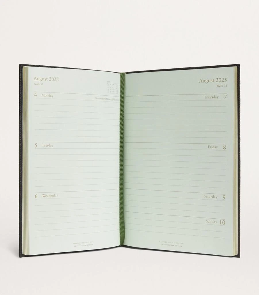 Harrods Leather A5 2025 Diary 3