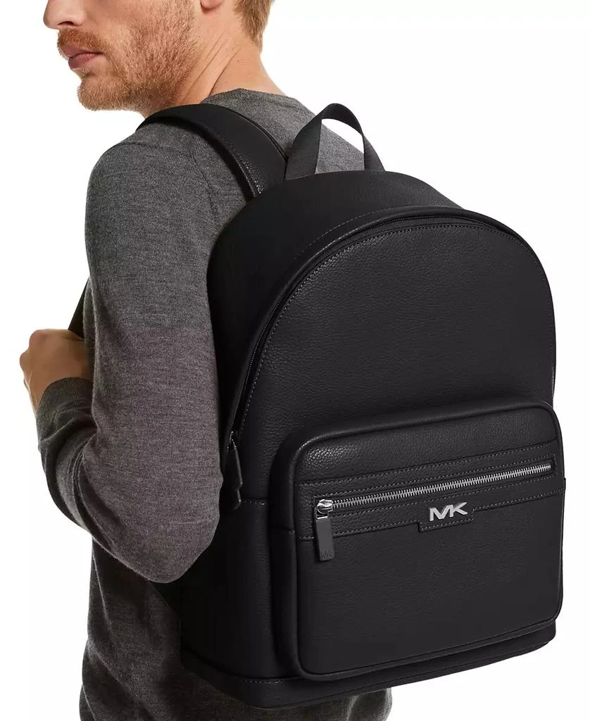 Michael Kors Malone Pebble Solid-Color Backpack 4