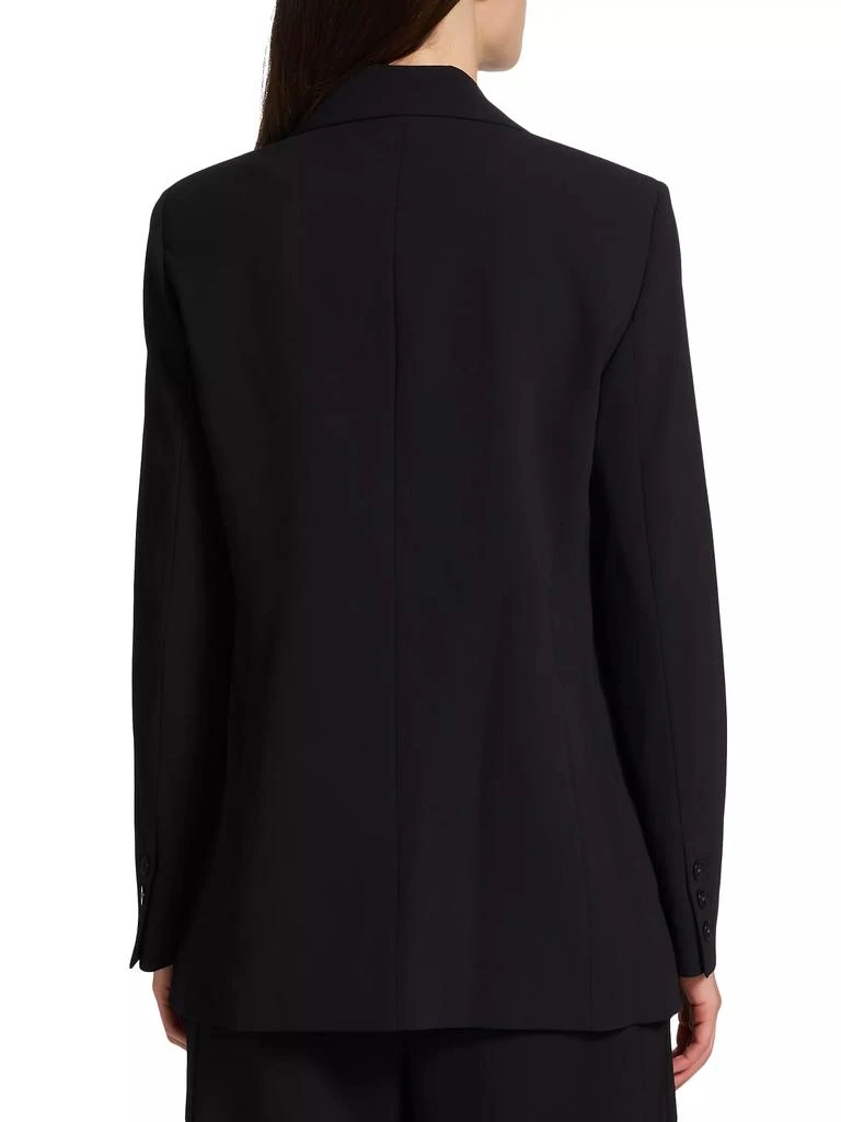 Alice + Olivia Denny Crepe Single-Button Blazer 4