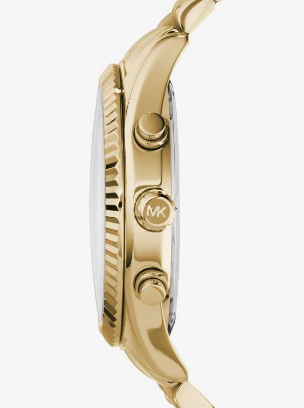 Michael Kors Lexington Gold-Tone Watch 2