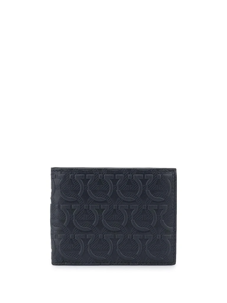 Salvatore Ferragamo Gancini embossed wallet - men 1
