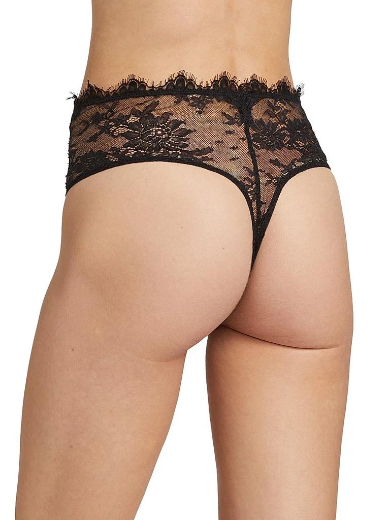 Kiki De Montparnasse Jolie Lace High-Waist Thong 4