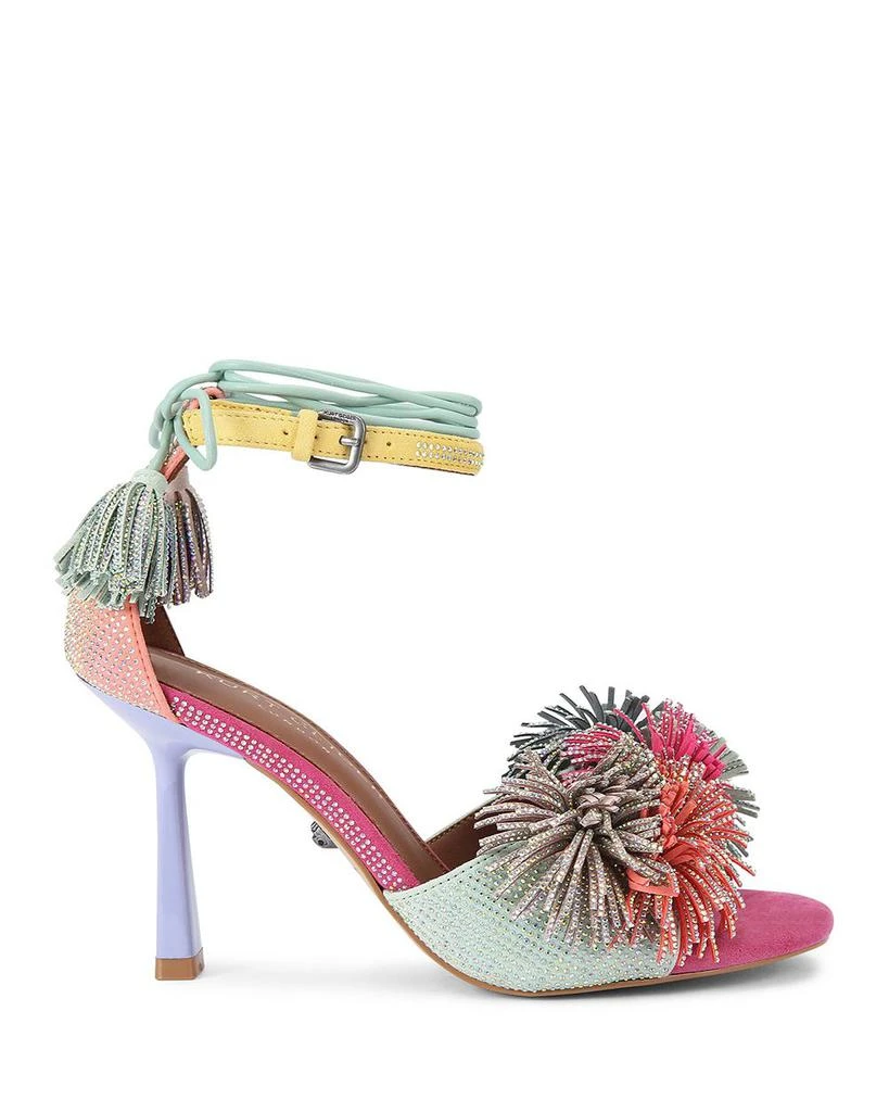 Kurt Geiger Women's Pom Pom Ankle Strap Sandals 1