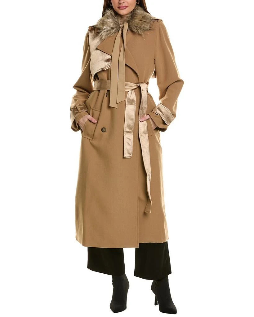 Adrienne Landau Trench Coat 3