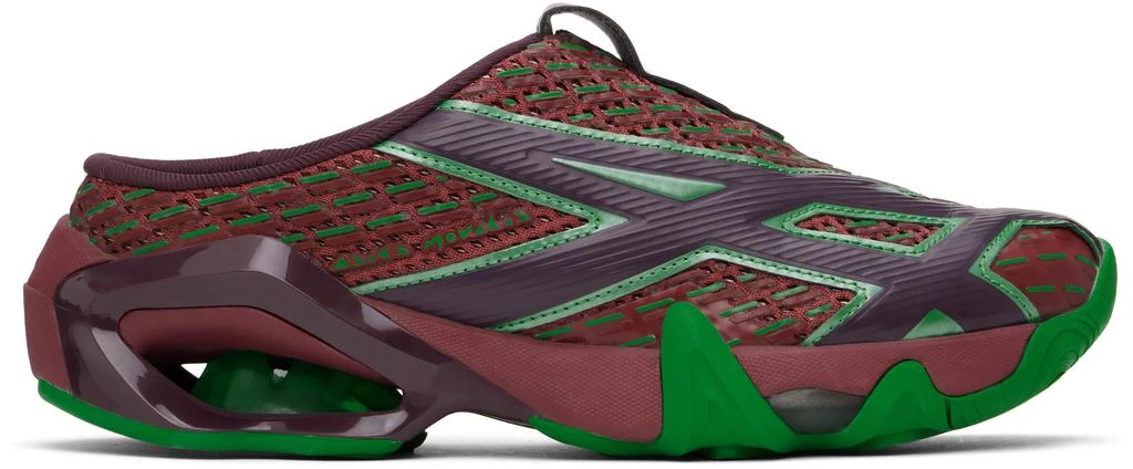 Asics Burgundy & Green GEL-STYRAX Sneakers 1
