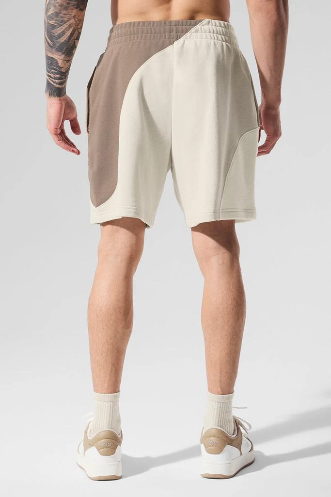 Alo 7" Make Waves Short - Ivory/Bone/Gravel 3