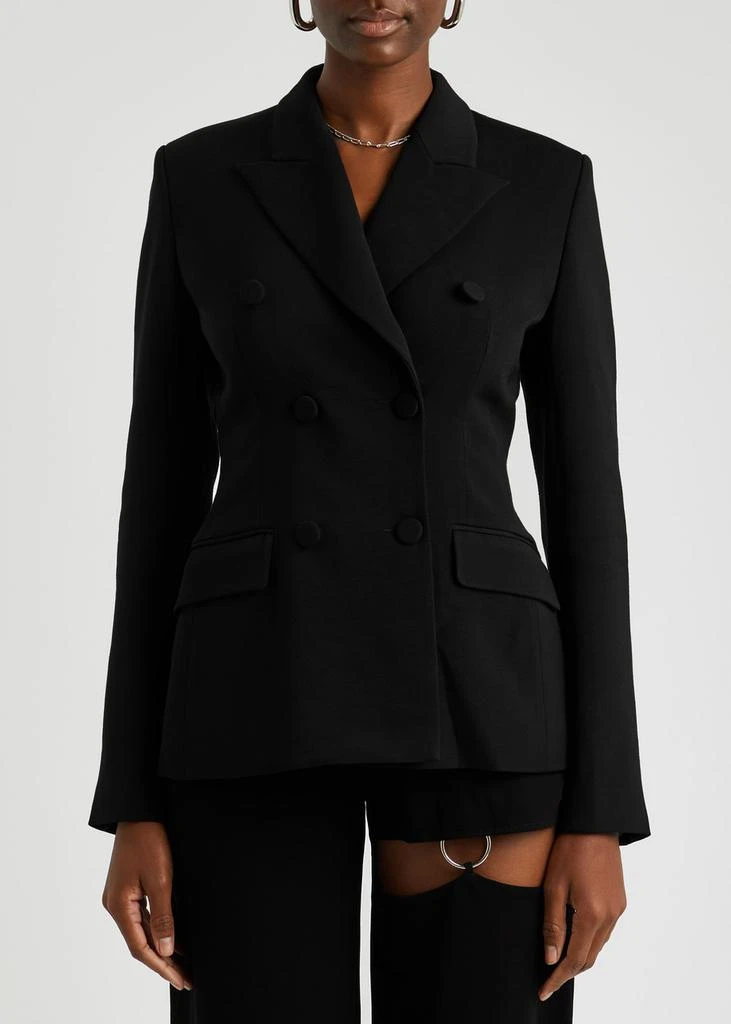 Nafsika Skourti Intricate embellished open-back fringed blazer 2