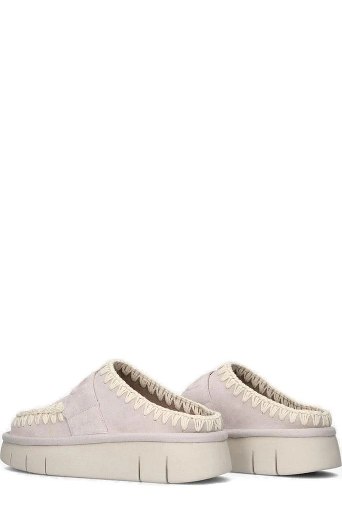 Mou Mou Logo Embossed Bounce Clogs 3
