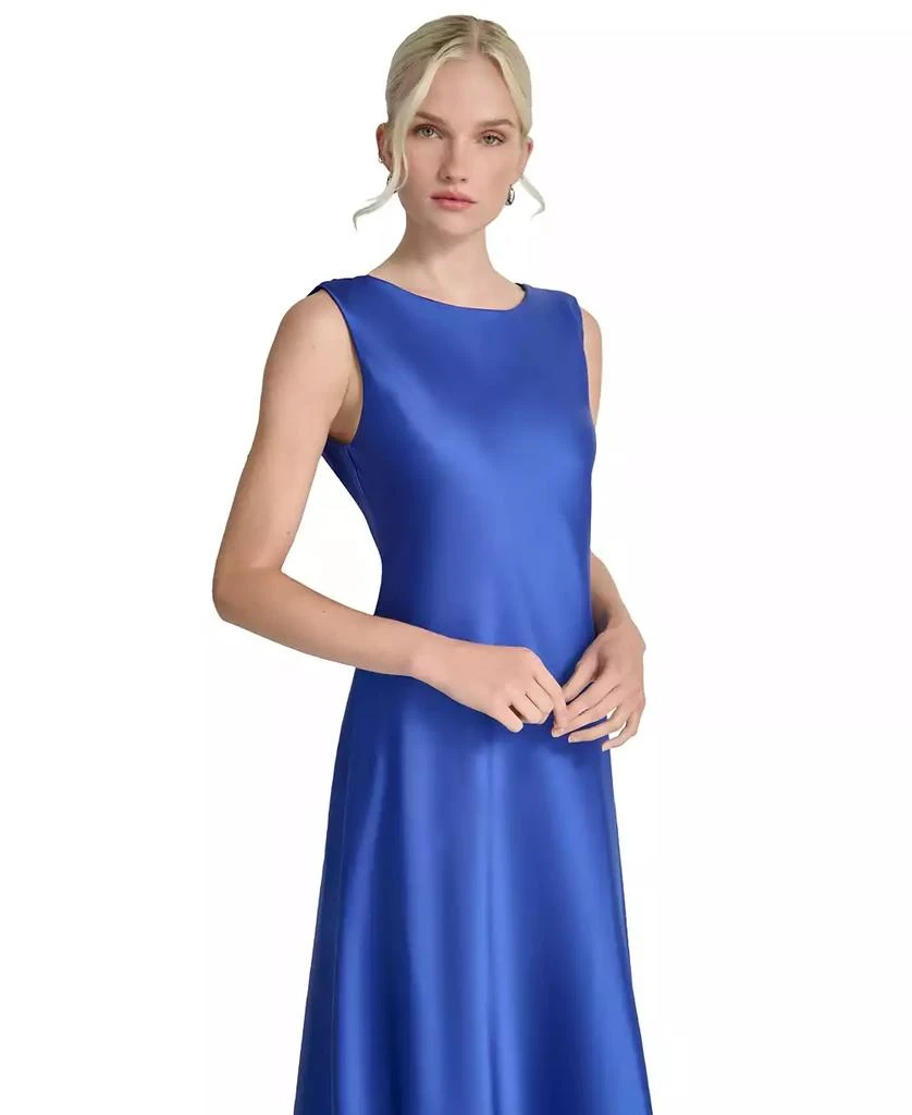 DKNY Women's Cowl-Back Sleeveless Gown 4