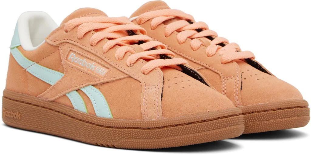 Reebok Orange & Blue Club C Grounds UK Sneakers 4
