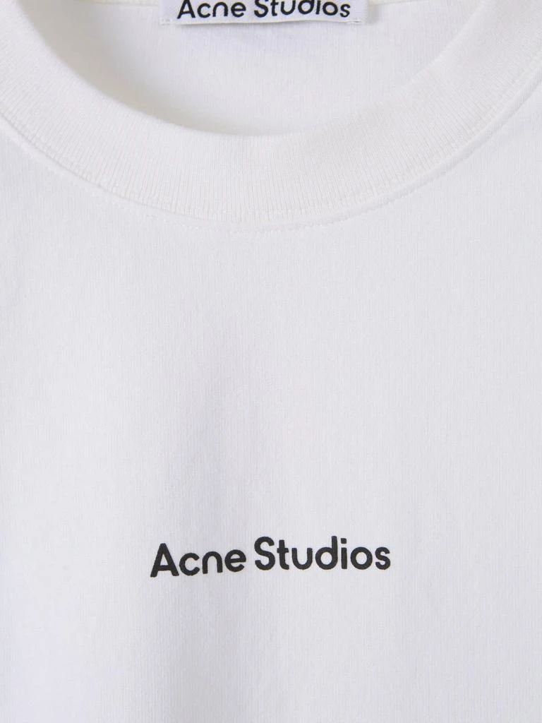 Acne Studios Acne Studios Logo Printed Crewneck T-Shirt 3