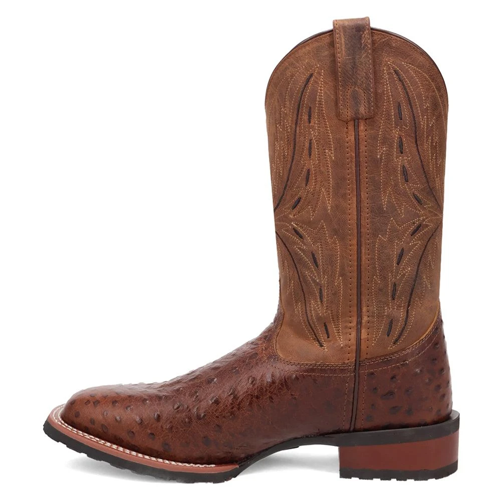 Laredo Stride Ostrict Print Square Toe Cowboy Boots 3