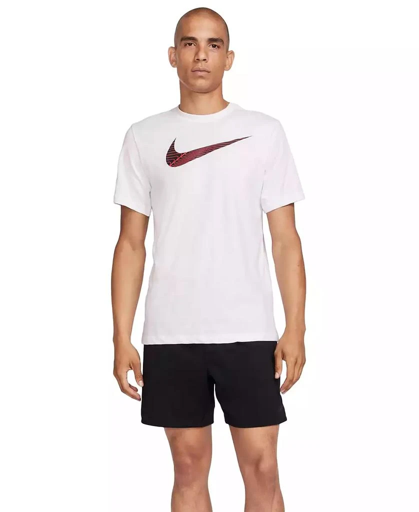NIKE Men's Dri-FIT Logo Fitness T-Shirt 1