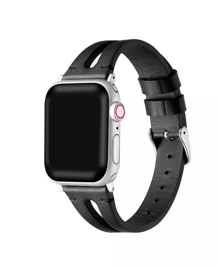 Posh Tech Sage Leather Band for Apple Watch 44,45,46,49mm 2