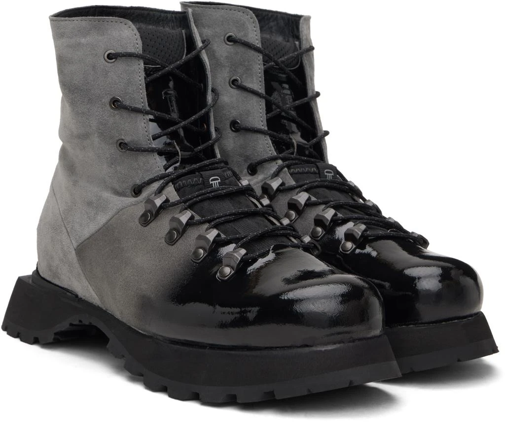 Demon Gray Poyana High Boots 4