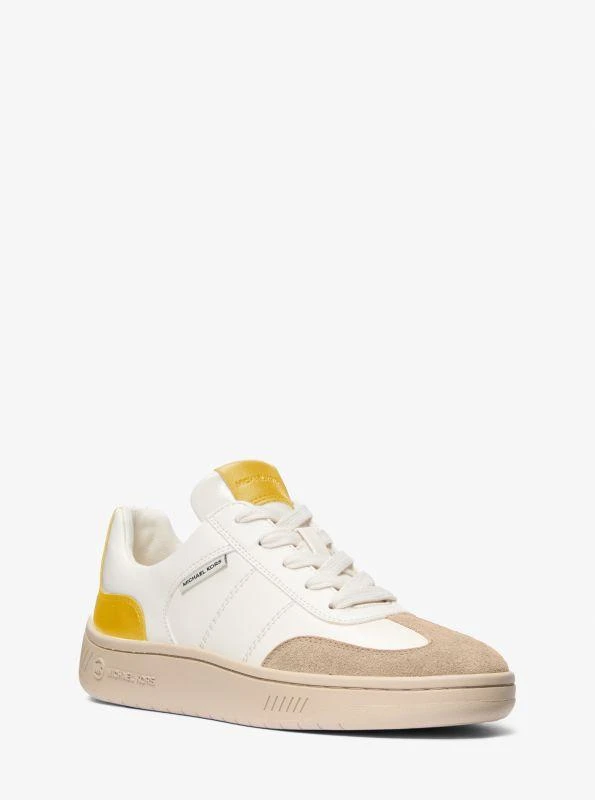 Michael Kors Kai Mixed-Media Sneaker 1