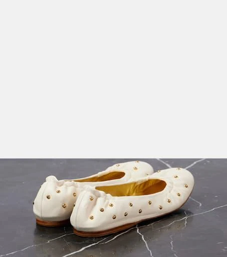Chloé Eia studded leather ballet flats 3