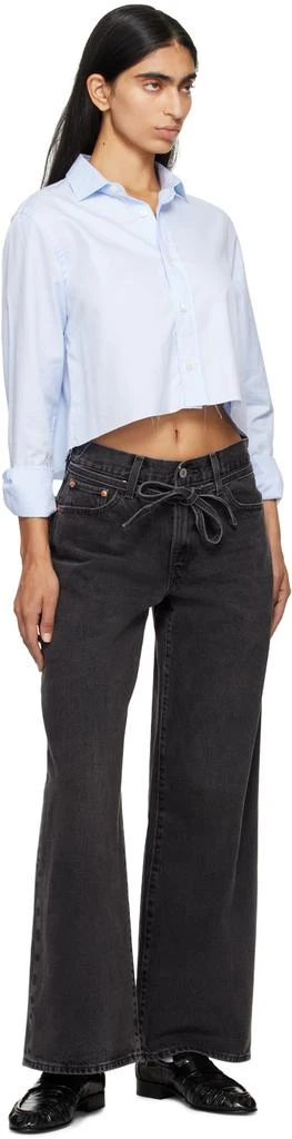 Levi's Black XL Straight Jeans 4