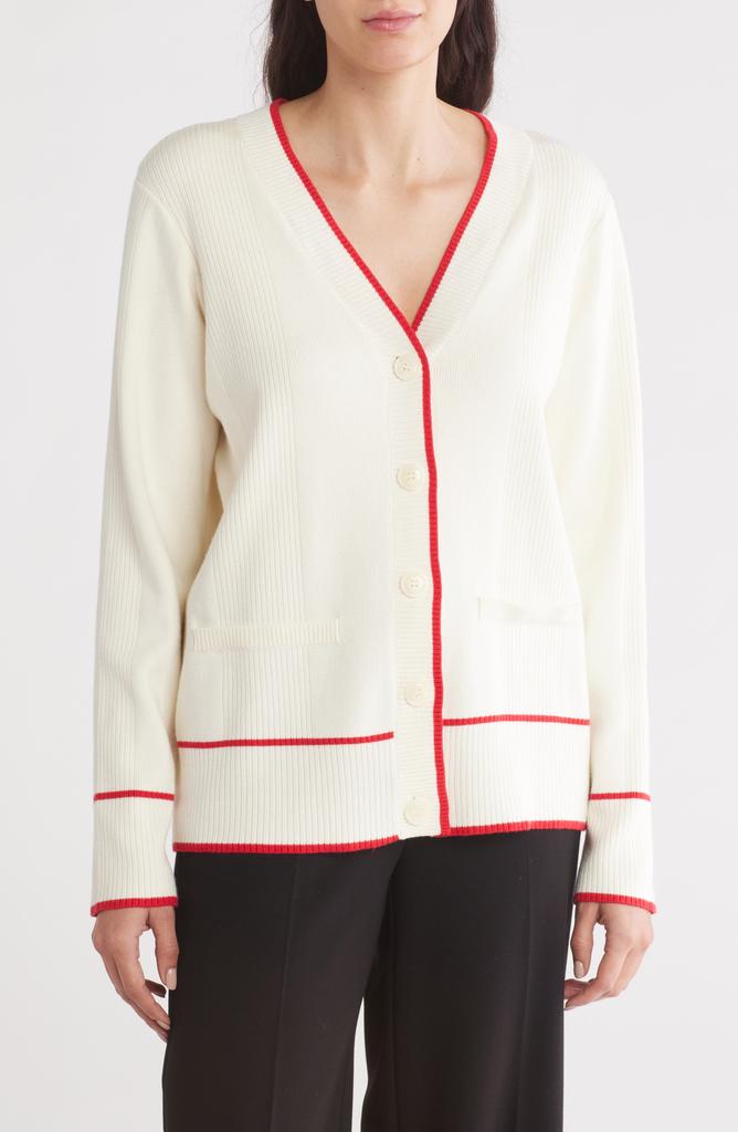 Design History Tipped Cardigan