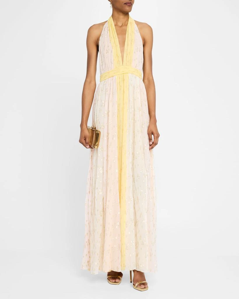 white halter neck dress zara Jona Halter Mini Dress Lime