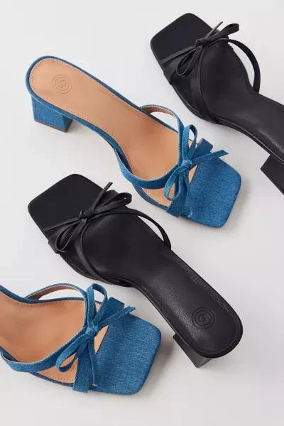 Urban Outfitters UO Charlie Bow Mule Heel 5